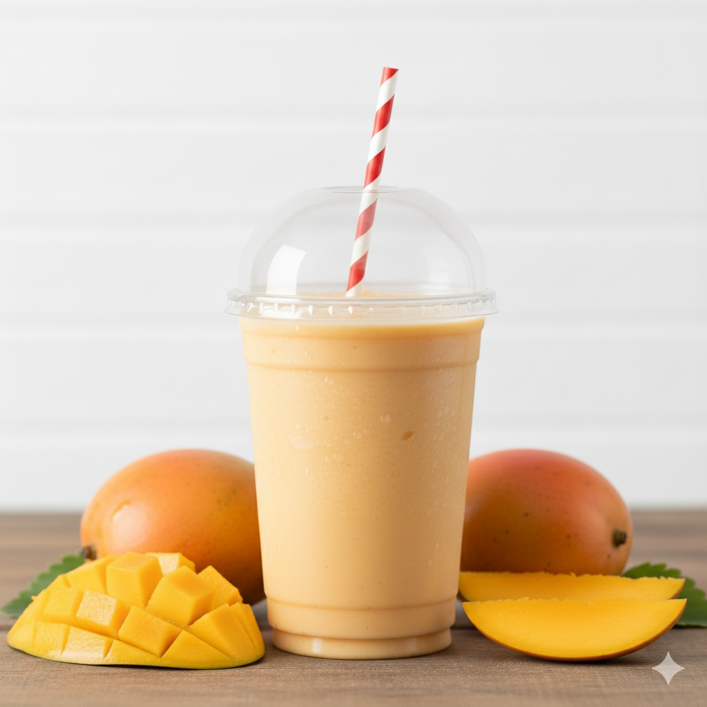 منقا باللبن