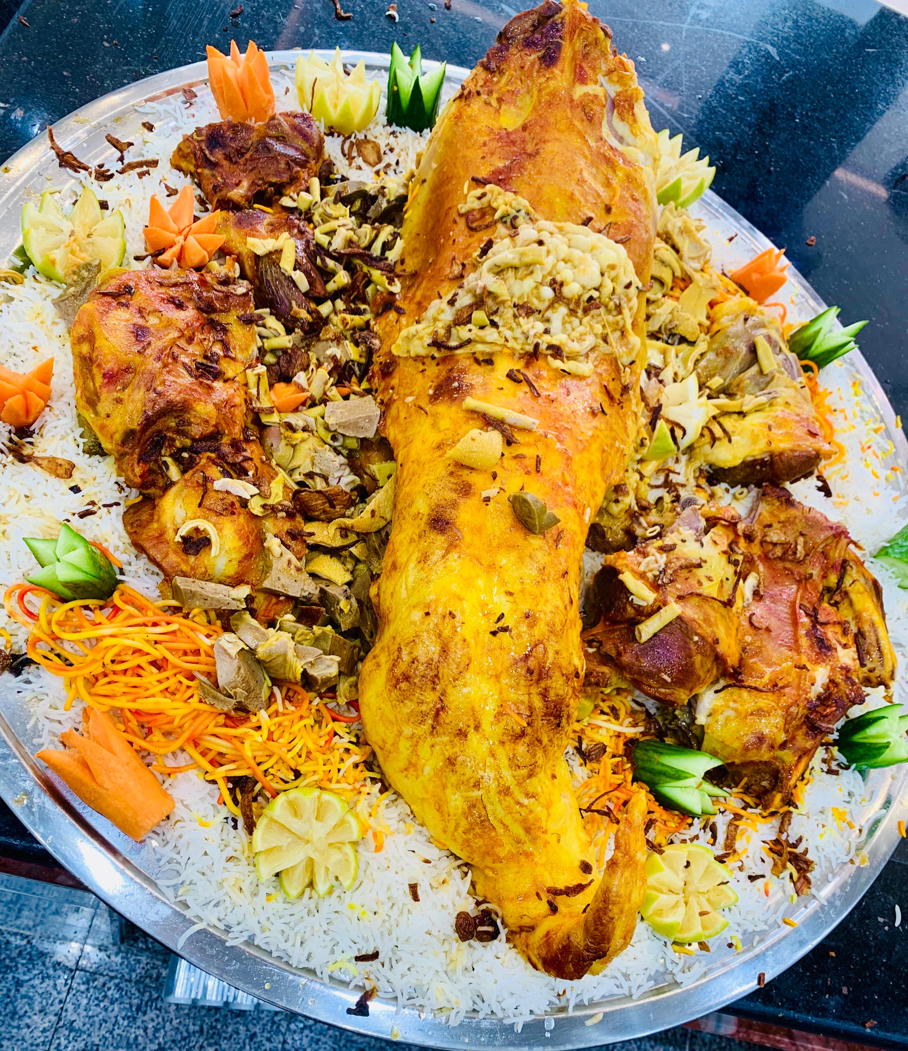 طبخ خروف مع رز بشاور