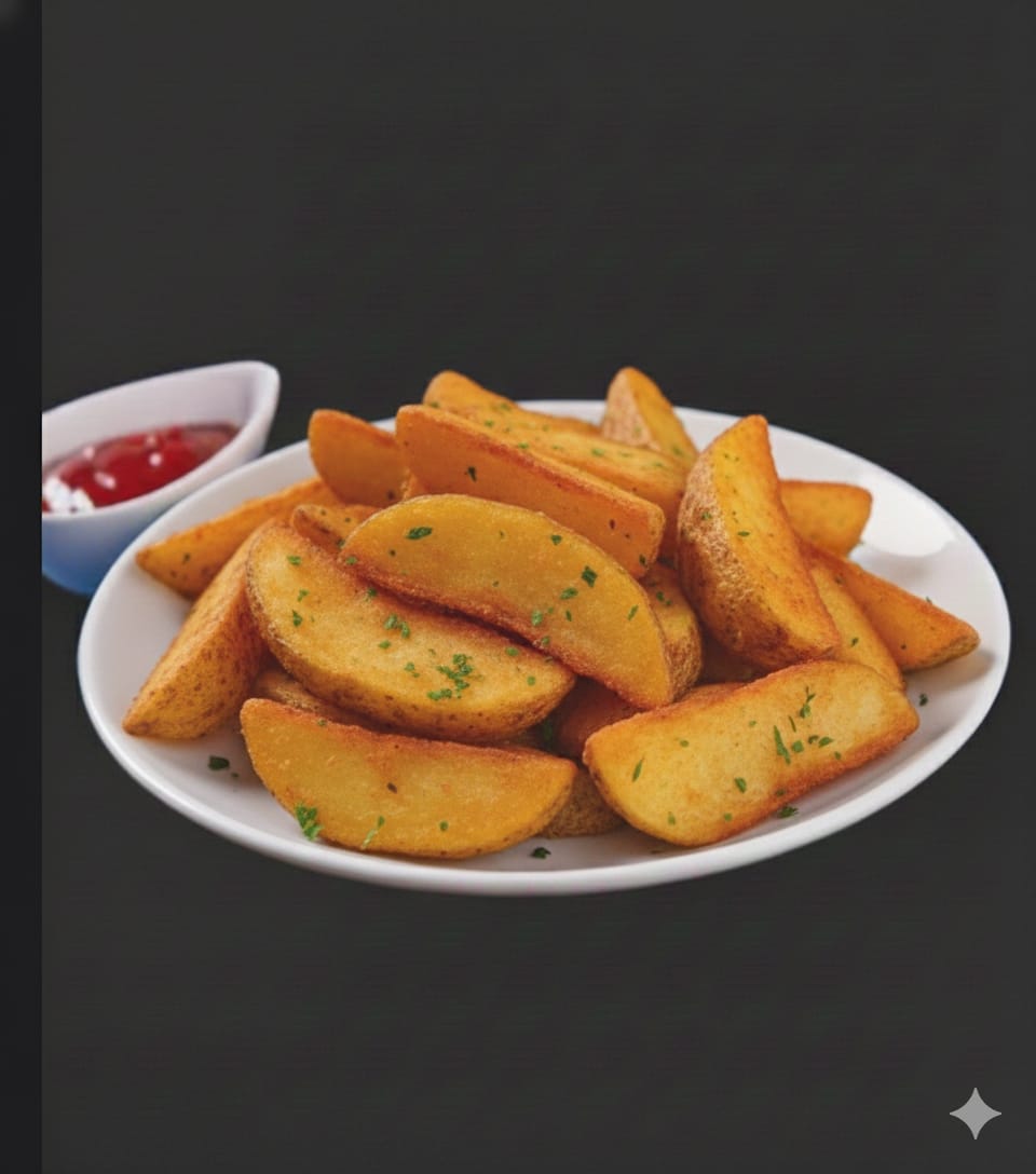 بطاطا ودجيز مقلية