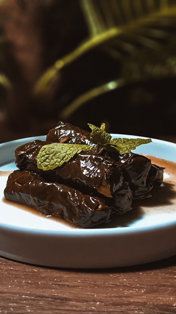 ورق العنب بدبس الرمان