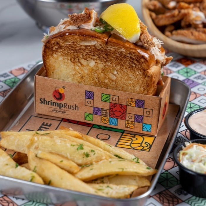 وجبة رول الدجاج